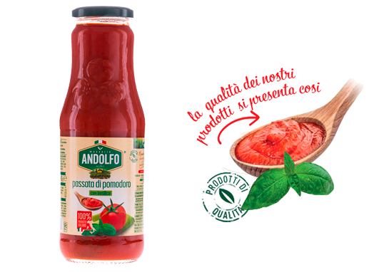 Masseria Andolfo - Passata di pomodoro con basilico